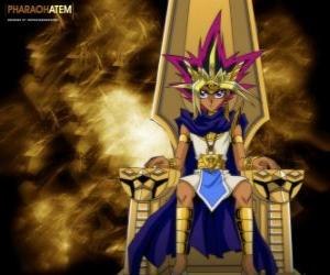 пазл Фараон Atem, известный как Yami, дух древнего фараона и альтер-эго в Yugi